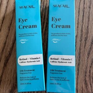 2 for 1! Seacall Anti-aging Eye Cream with Retinol and Vitamin C